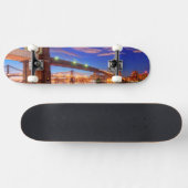 Der East River, Brooklyn-Brücke, Manhattan Skateboard (Horizontal)