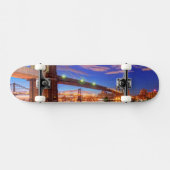 Der East River, Brooklyn-Brücke, Manhattan Skateboard (Horizontal)