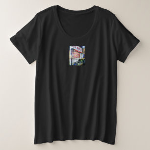 Der East Village Garden der Weisheit Große Größe T-Shirt