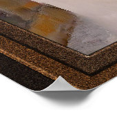 Der Eavesdropper von Eugen von Blaas Poster (Ecke)