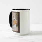 Der Eavesdropper von Eugen von Blaas Tasse (Vorderseite Links)