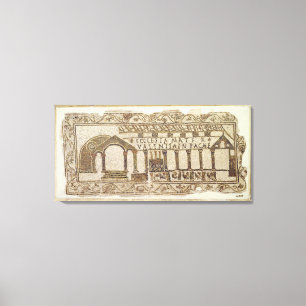 Der "Ecclesia Mater" Stele Leinwanddruck