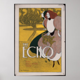 Der Echo von Will H. Bradley Poster