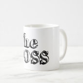 Der echte Boss Kaffeetasse (VorderseiteRechts)