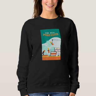 Der echte Podvater - Podcaster-Radio-Host-Podcast Sweatshirt