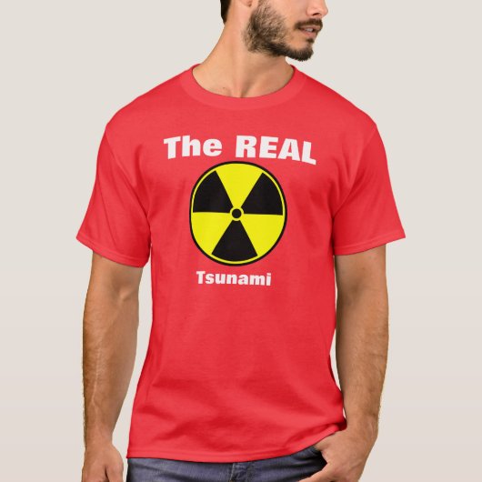 Der echte Tsunami T-Shirt (Vorderseite)