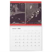 Der Edgar Allan Poe und Wandkalender Harrys Clarke (Jan 2026)