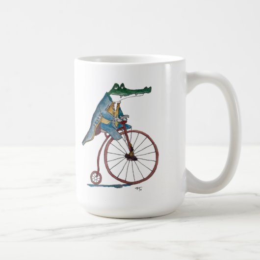 Der Edle Alligator-Becher Kaffeetasse (Rechts)