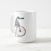Der Edle Alligator Kaffeetasse (Vorderseite Links)