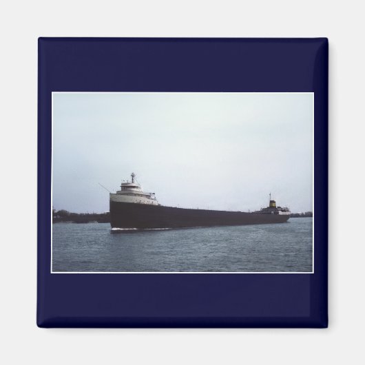 Der Edmund Fitzgerald am St. Clair River Magnet (Vorne)