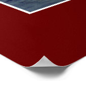 Der Edmund Fitzgerald am St. Clair River Poster (Ecke)