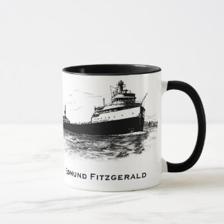 Der Edmund Fitzgerald am St. Clair River Tasse