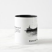 Der Edmund Fitzgerald am St. Clair River Tasse (Zentrum)