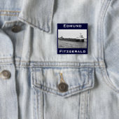 Der Edmund Fitzgerald auf dem Fluss St. Clair Button (Beispiel)