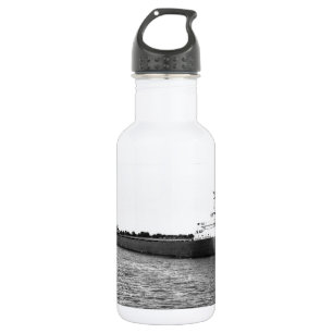Der Edmund Fitzgerald auf dem Fluss St. Clair Edelstahlflasche
