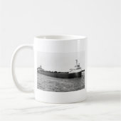 Der Edmund Fitzgerald auf dem Fluss St. Clair Kaffeetasse (Links)