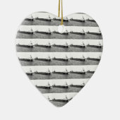 Der Edmund Fitzgerald auf dem Fluss St. Clair Keramikornament (Rechts)