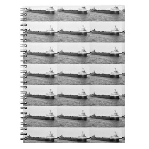 Der Edmund Fitzgerald auf dem Fluss St. Clair Notizblock