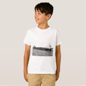 Der Edmund Fitzgerald auf dem Fluss St. Clair T-Shirt (Vorne ganz)