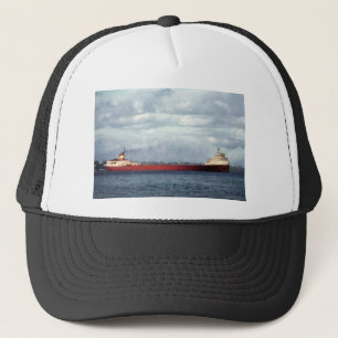 Der Edmund Fitzgerald auf dem Fluss St. Clair Truckerkappe