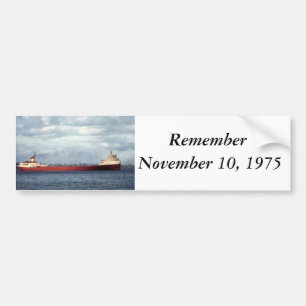 Der Edmund Fitzgerald Autoaufkleber