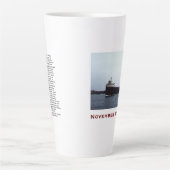 Der Edmund Fitzgerald mit Crew-Namen Milchtasse (Vorderseite)