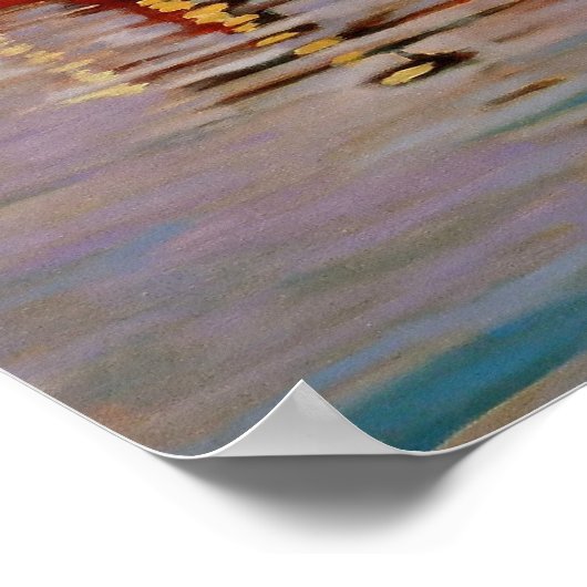 Der Edmund Fitzgerald Poster (Ecke)