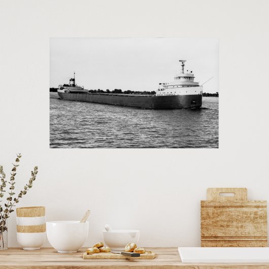 Der Edmund Fitzgerald Poster (Küche)