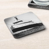 Der Edmund Fitzgerald Untersetzer (Linke Seite)