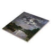 Der Effekt des Mondes, 1891 (Öl auf Leinwand) Fliese (Seite)