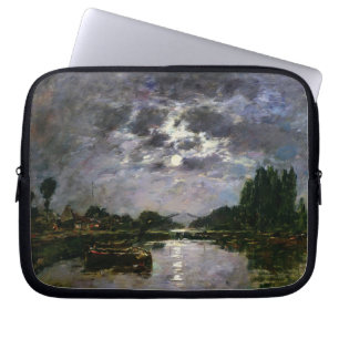 Der Effekt des Mondes, 1891 (Öl auf Leinwand) Laptopschutzhülle