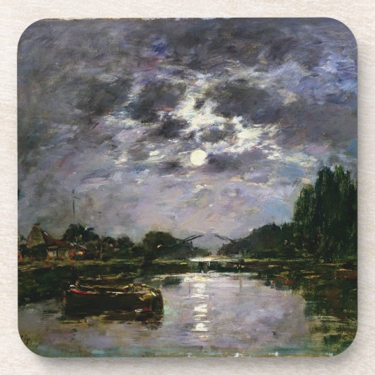 Der Effekt des Mondes, 1891 (Öl auf Leinwand) Untersetzer (Vorderseite)
