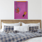 Der Efforless Dance 2007 Leinwanddruck (Insitu (Schlafzimmer))
