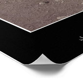 DER EGLER HAT ANLANDET ~ Art Poster (Ecke)