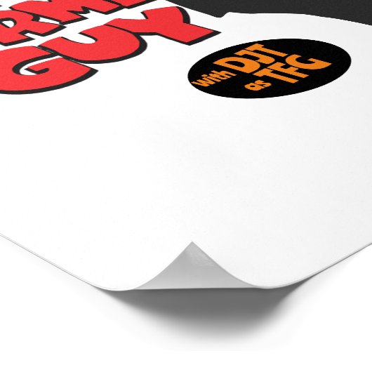 Der ehemalige Typ Poster (Ecke)