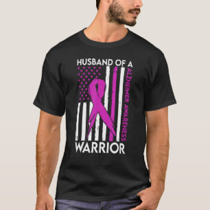 Der Ehemann einer warmen Alzheimer-Sensibilisierun T-Shirt