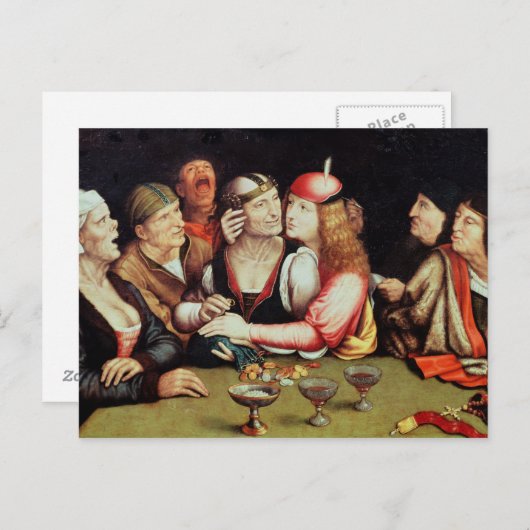 Der Ehevertrag 2 Postkarte (Vorne/Hinten)