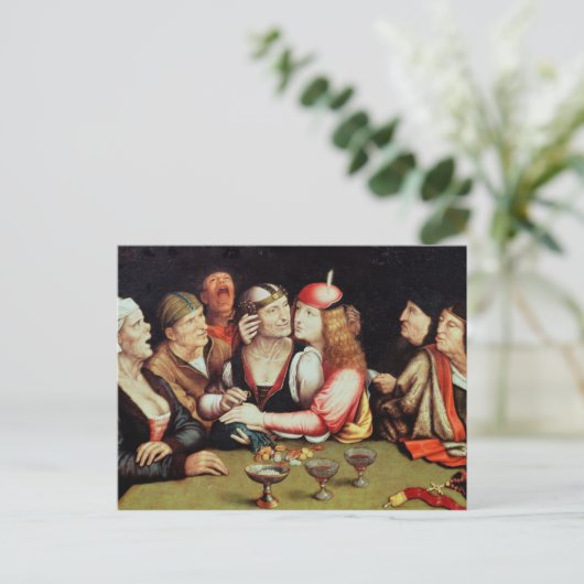 Der Ehevertrag 2 Postkarte (Stehend Vorderseite)