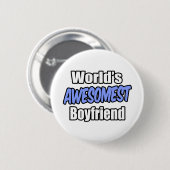 Der ehrfürchtigste Freund der Welt Button (Vorne & Hinten)