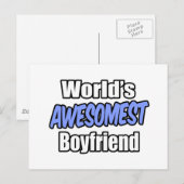 Der ehrfürchtigste Freund der Welt Postkarte (Vorne/Hinten)