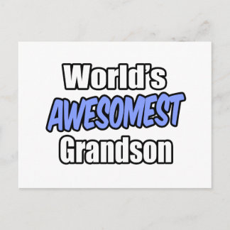 Der ehrfürchtigste Grandson der Welt Postkarte