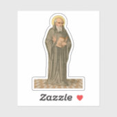 Der Ehrwürdige Bienenpreaching (P 008) 1UP Aufkleber (Blatt)