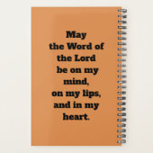 Der Ehrwürdige Bienenprediger (P 008; Gebet) Planer (Rückseite)