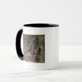 Der Ei-Tanz Tasse (Vorderseite Links)