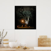 Der Eichenbaum Poster (Küche)