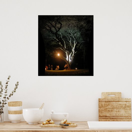 Der Eichenbaum Poster (Küche)