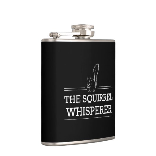Der EichhörnchenWhisperer Flachmann (Rechts)