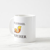 Der EichhörnchenWhisperer Kaffeetasse (Vorderseite Links)