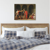 Der Eid Horatii, 1784 Leinwanddruck (Insitu (Schlafzimmer))