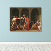 Der Eid Horatii, 1784 Leinwanddruck (Insitu (Holzboden))